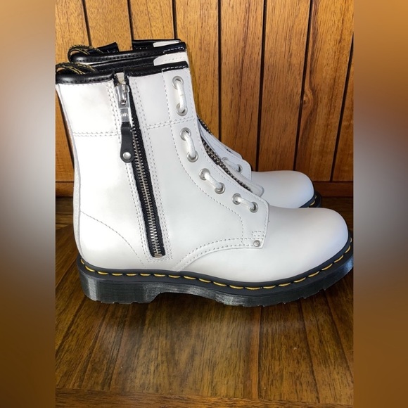 SOLD-NEW DR MARTENS 1460 TWIN ZIP SIZE 8L 7M - Picture 4 of 9